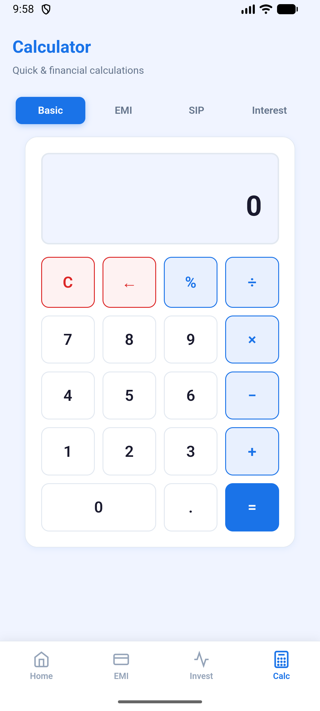 ProfitLens calculators